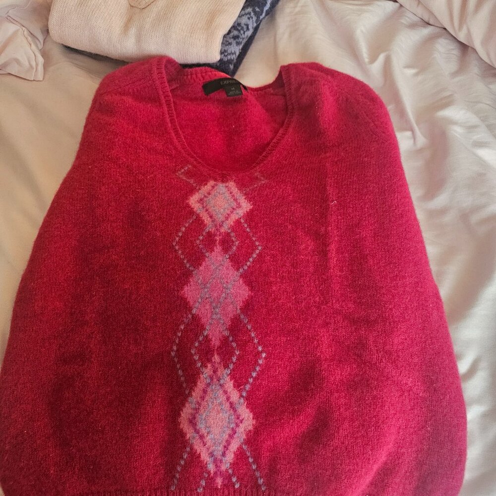 Red sweater